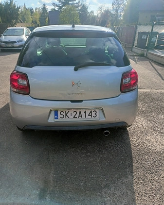 Citroen DS3 cena 23800 przebieg: 135000, rok produkcji 2013 z Siewierz małe 46